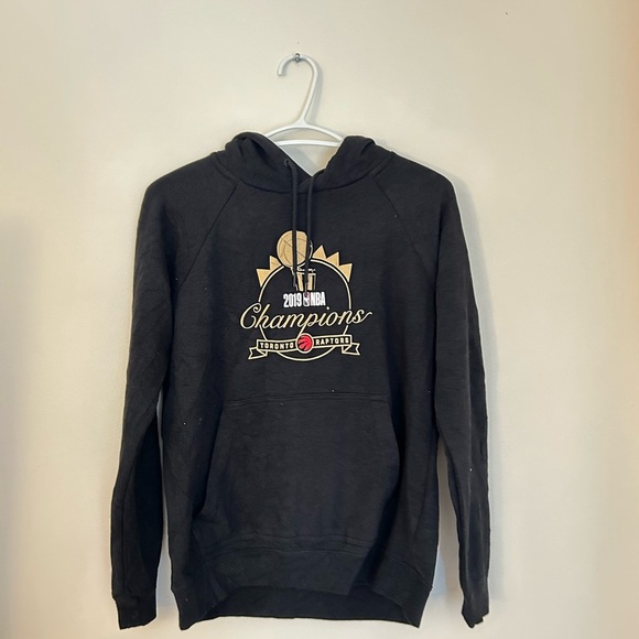 Nike Black Graphic Sweatshirt Hoodie - Picture 1 of 5